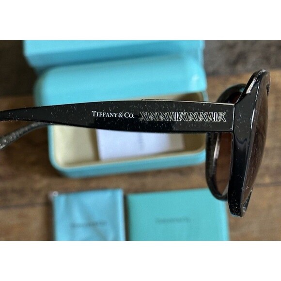 Tiffany & Co. W-SG-4278 TF 4115 - 82043B Sunglasses Olive Glitter w/ Brown lens